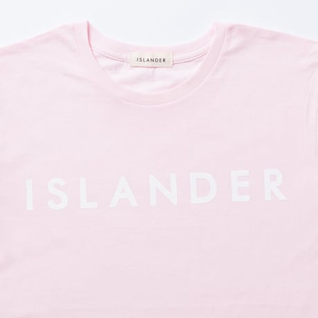ISLANDER/アイランダー サマーロゴTシャツ（シャーベットピンク）