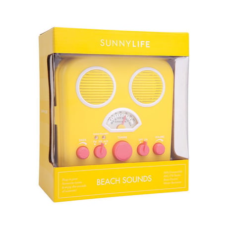 SUNNYLIFE（サニーライフ）BEACH SOUNDS/ビーチステレオスピーカー/Blazing Yellow