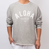 ISLANDER/アイランダー 『 ALOHA 』 カットオフクールネックスウェット