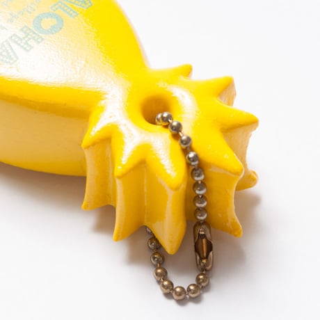 ハワイ限定 Hawaiian Pineapple Key/パイナップルキーホルダー（イエロー）