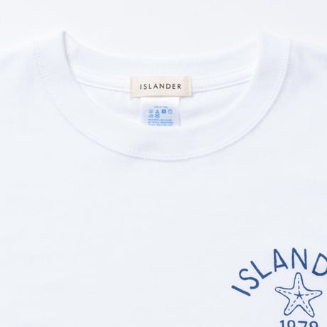 ISLANDER/アイランダー STARFISH & ARROW Tシャツ/ホワイト