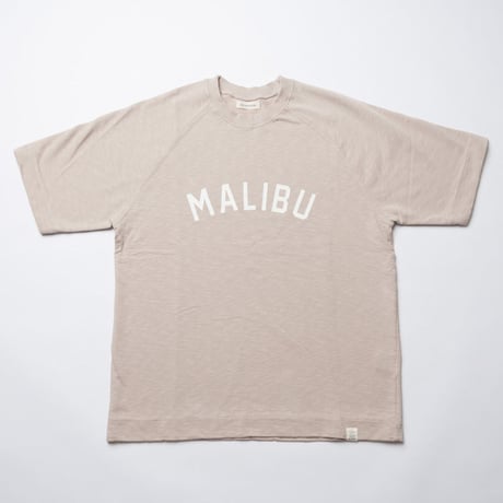ISLANDER/アイランダー MALIBU SWEAT BIG TEE/マリブスウェットビッグシルエットTシャツ（ライトカーキ）