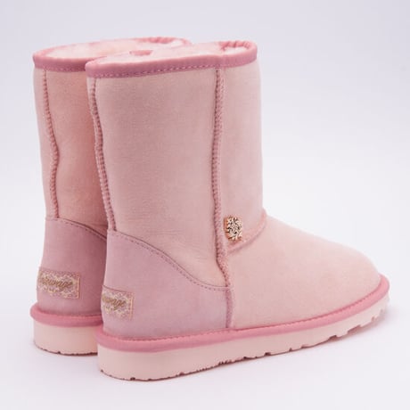 Entourage Sheepskin Mouton Boots（ピンク）