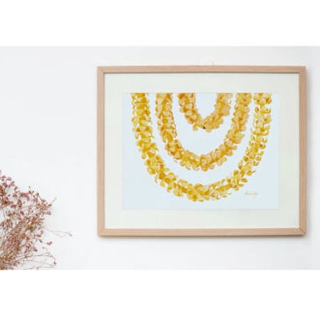 ALOHA DE MELE by JT OJERIO 『LEI ERS』《Matted Prints》