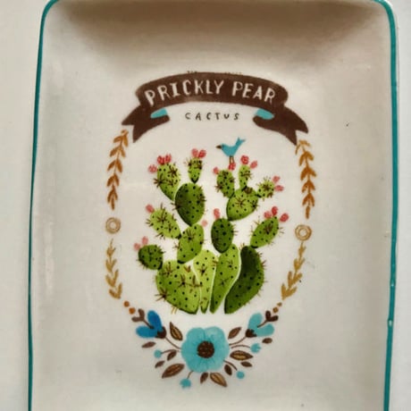 SoHa LIVING/Plate with Cactus/サボテンプレート小皿