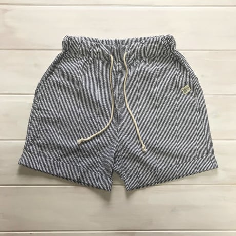ISLANDER（アイランダー） ヒッコリーストライプショーツ/サマーショートパンツ/ブラック