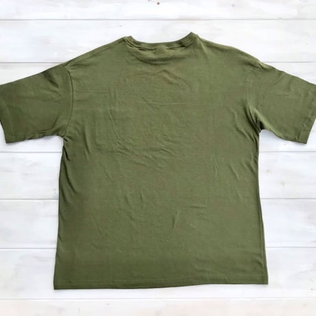 ISLANDER/アイランダー アーチロゴ ビッグシルエット胸ポケットTシャツ（シティグリーン）