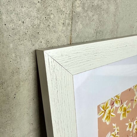ALOHA DE MELE by JT OJERIO 『MELIA FALLS 1』《Matted Prints》額付き：Lサイズ