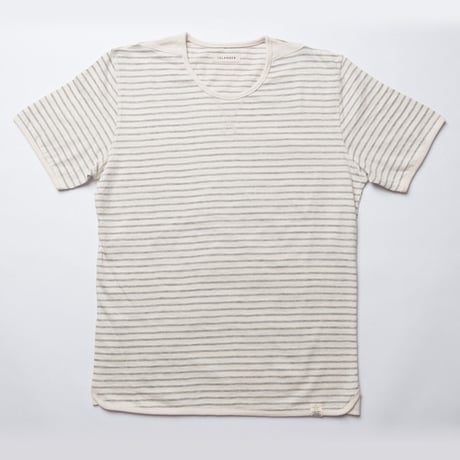 ISLANDER/アイランダー ボーダーTシャツ/グレー