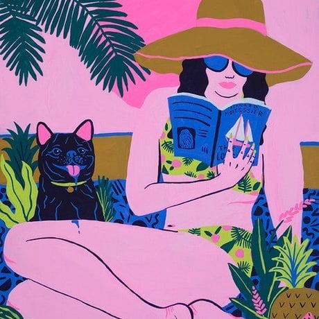 【Kim Sielbeck キム・シルベック】デジタルプリントアート Perfect Day  11×14