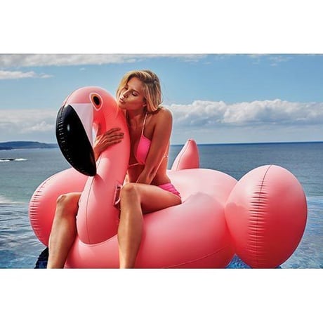 SUNNYLIFE（サニーライフ）ピンクフラミンゴボート/浮き輪/Inflatable Flamingo