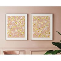 ALOHA DE MELE by JT OJERIO 『MELIA FALLS 2』《Matted Prints》額付き：Lサイズ