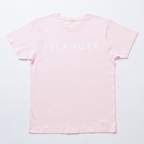 ISLANDER/アイランダー サマーロゴTシャツ（シャーベットピンク）