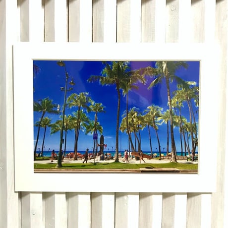 ISLANDER/アイランダーPhotography写真 『Hello, Waikiki 』A4サイズ