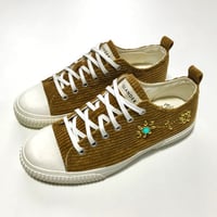 ISLANDER（アイランダー）オリジナルフラワースタッズコーデュロイスニーカー 1st.