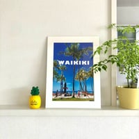 ISLANDER/アイランダーPhotography写真 『WAIKIKI 』A4サイズ