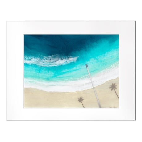 【Sarah Caudle / サラカードル】Hanalei Bay《Matted Prints》Sサイズ
