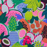 【Kim Sielbeck キム・シルベック】デジタルプリントアート Hawaii Fruits  11×14