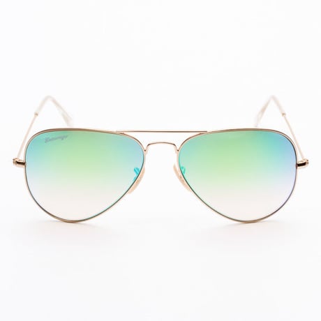 Entourage（アントラージュ）Teardrop Mirror Sunglasses サングラス/Green