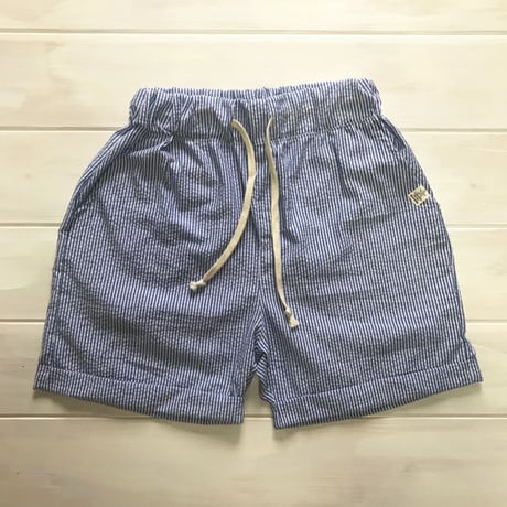 ISLANDER（アイランダー） ヒッコリーストライプショーツ/サマーショートパンツ/ブルー