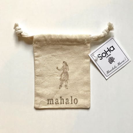 SoHa LIVING/Asst. Small Pouches『mahalo』/巾着袋/S