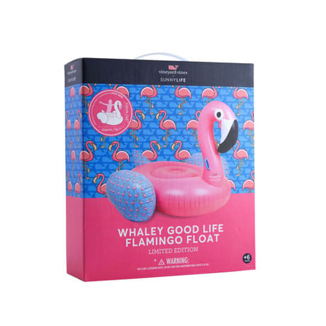 SUNNYLIFE（サニーライフ） x Vineyard Vines / Whaley Good Life Flamingo Inflatable Float/ピンクフラミンゴボート/浮き輪