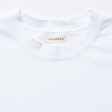 ISLANDER/アイランダー CALIFORNIA/カリフォルニア ビッグシルエット ロゴTシャツ/オフホワイト