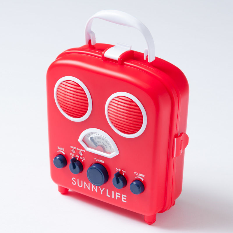 SUNNYLIFE（サニーライフ）ビーチステレオスピーカー/赤 【公式通販】