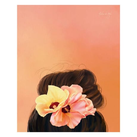 ALOHA DE MELE by JT OJERIO 『HAU'OLI DAYS ON MY MIND』《Matted Prints》
