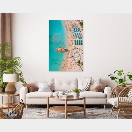 Jess Loiterton × ISLANDER Hawaiian Metal Print Art『Waiks 2.0』