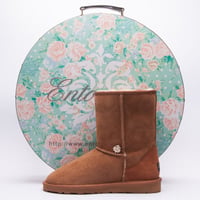 Entourage Sheepskin Mouton Boots（ブラウン）