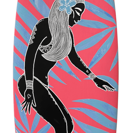 【Eduardo Bolioli エドゥアルド・ボリオリ】オリジナルサーフボードアート 『Wahine』原画