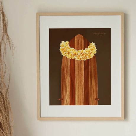 ALOHA DE MELE by JT OJERIO 『ALAIA PUA MELIA』《Matted Prints》