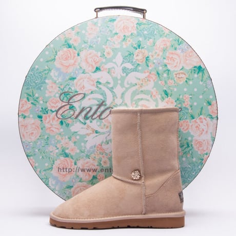 Entourage Sheepskin Mouton Boots（ベージュ）