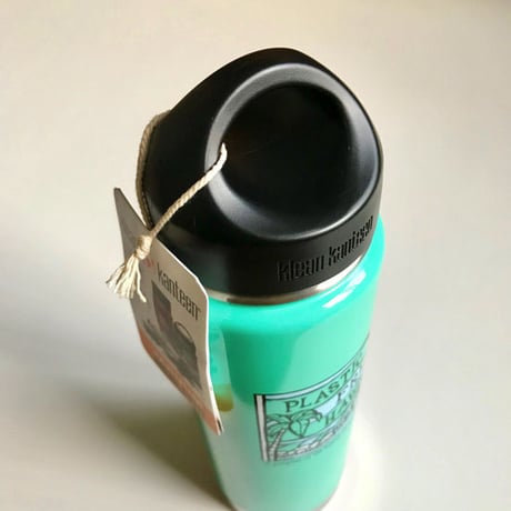 Heather Brown （ヘザーブラウン）× Plastic Free Hawaii Klean Kanteen 20oz（592ml） Insulated Turquoise Bottle