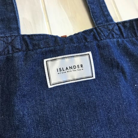 ISLANDER（アイランダー）スターコンチョトートバッグ/インディゴブルー