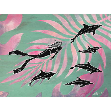【Eduardo Bolioli エドゥアルド・ボリオリ】マットプリントアート 『Bliss』11×14（直筆サイン入り）