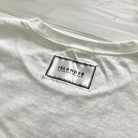 ISLANDER/アイランダー SURFビッグシルエットTシャツ（ホワイト）