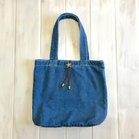 ISLANDER（アイランダー）スターコンチョトートバッグ/ライトブルー