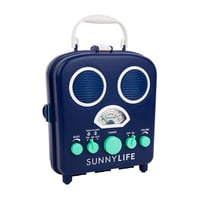 SUNNYLIFE（サニーライフ）BEACH SOUNDS/ビーチステレオスピーカー/Blue Depths