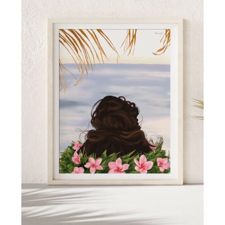 ALOHA DE MELE by JT OJERIO 『MOANA ON MY MIND』《Matted Prints》