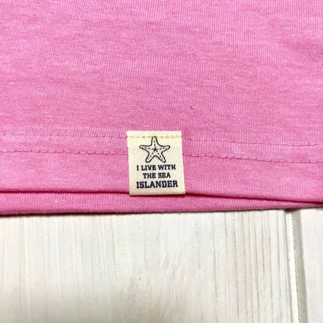 ISLANDER/アイランダー 『 ALOHA 』 キッズTシャツ/ピンク