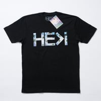 HE＞i（ヒー）Tシャツ COCONUT TREE LOGO TEE（ブラック）M