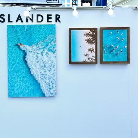 Jess Loiterton × ISLANDER Hawaiian Metal Print Art『It Was All A Dream』