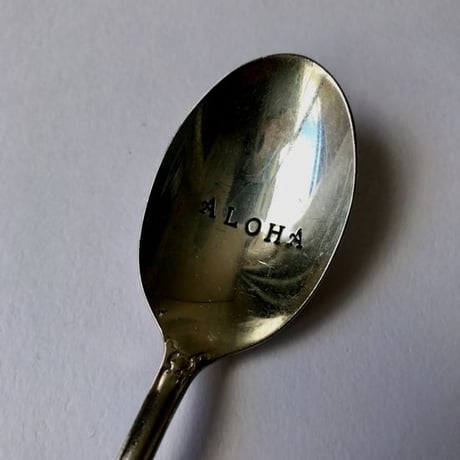 SoHa LIVING/ビンテージ銀スプーン「Aloha Spoon」/01