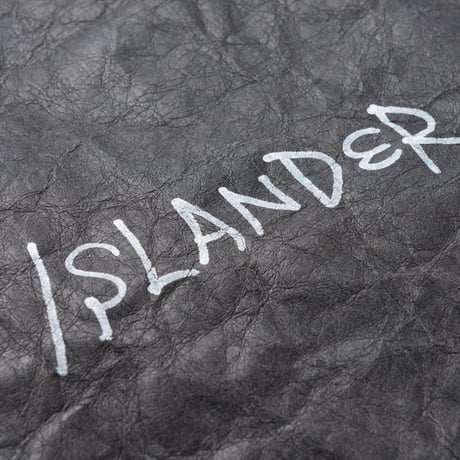 ISLANDER（アイランダー）ペーパークラッチバッグ/ブラック