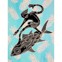 【Eduardo Bolioli エドゥアルド・ボリオリ】マットプリントアート 『Ahi & Pineapples』11×14（直筆サイン入り）