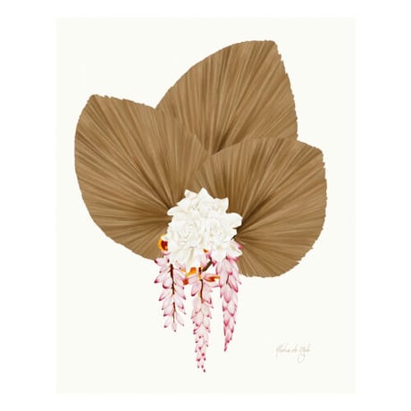 ALOHA DE MELE by JT OJERIO 『BLUSHIN』《Matted Prints》
