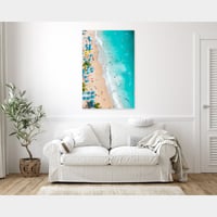 Jess Loiterton × ISLANDER Hawaiian Metal Print Art『Waikiki Sands』