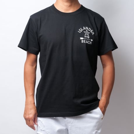 ISLANDER/アイランダー STARFISH & ARROW Tシャツ/ブラック